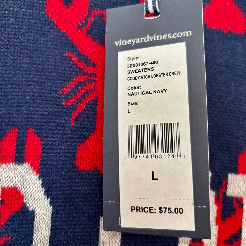 Boys Large Vineyard Vines  Sweater NWT - Picture 2 of 6